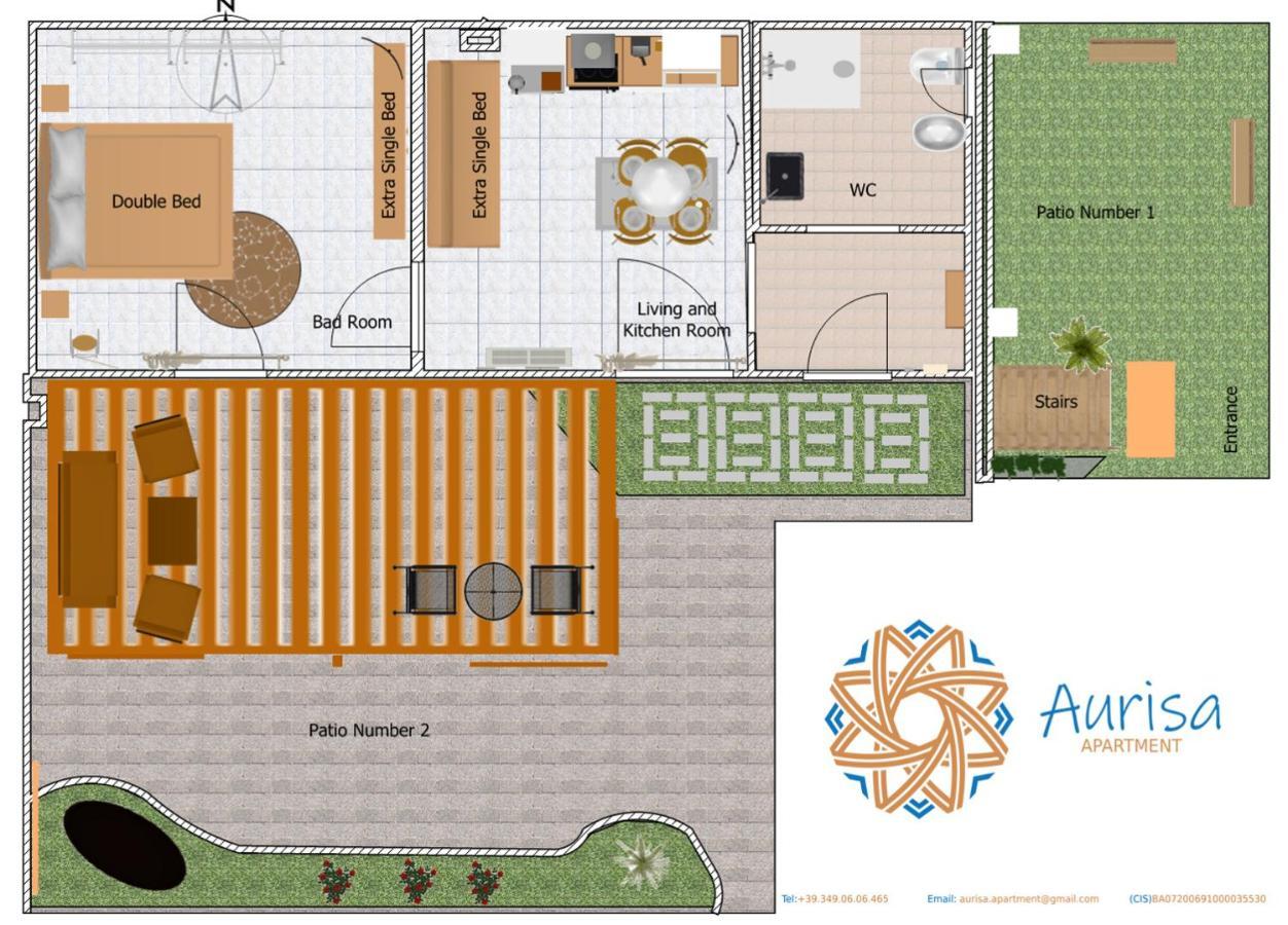 Aurisa Apartment Bari Zewnętrze zdjęcie
